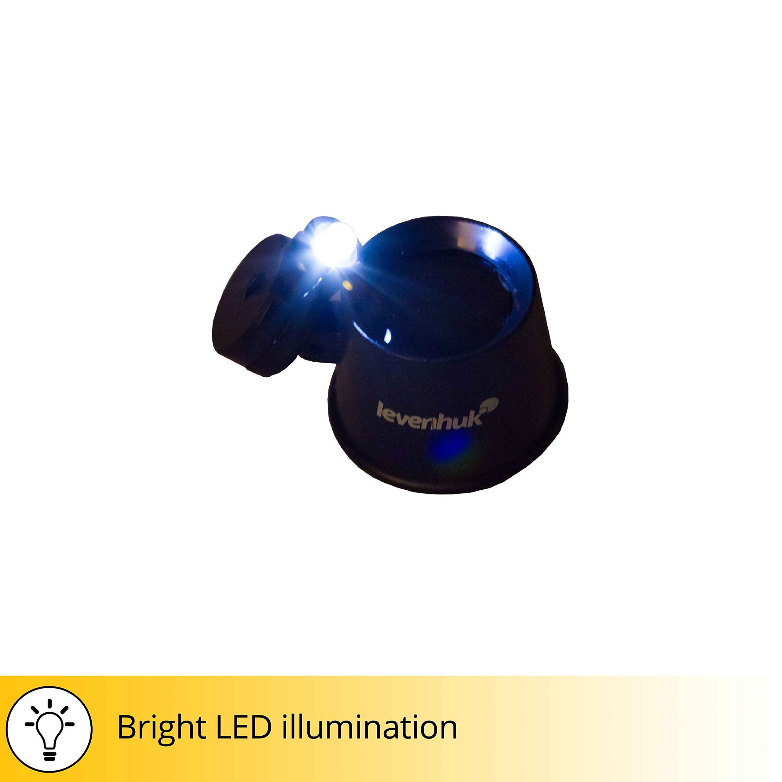 Levenhuk Zeno Gem M3 Taschenlupe LED 6x 25mm
