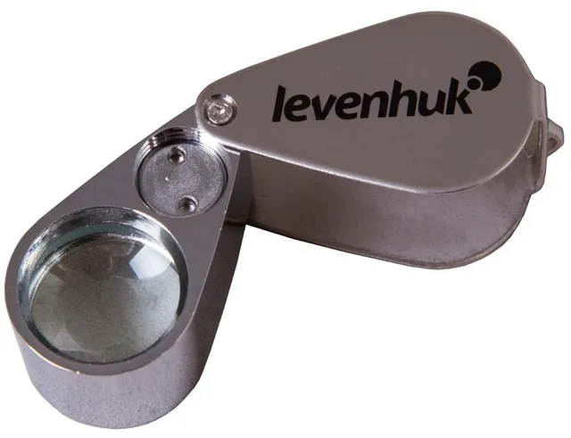 Levenhuk Zeno Gem M9 Faltlupe 30x LED Schmuck