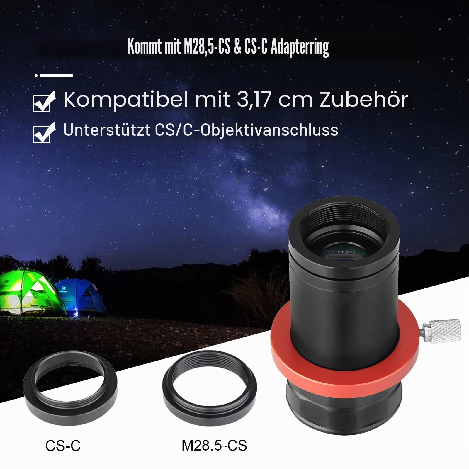 SVBONY Astro Cameras SV905C Teleskopkamera 1,25" Guiding