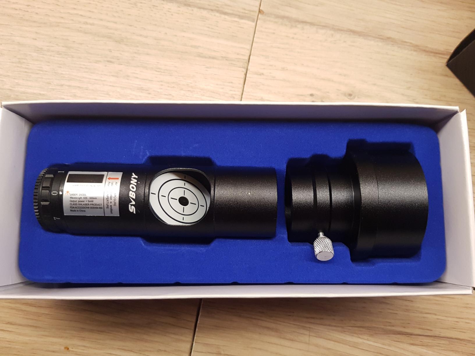 SVBONY Kollimator 1,25 Zoll Justierokular mit 2 Zoll Adapter