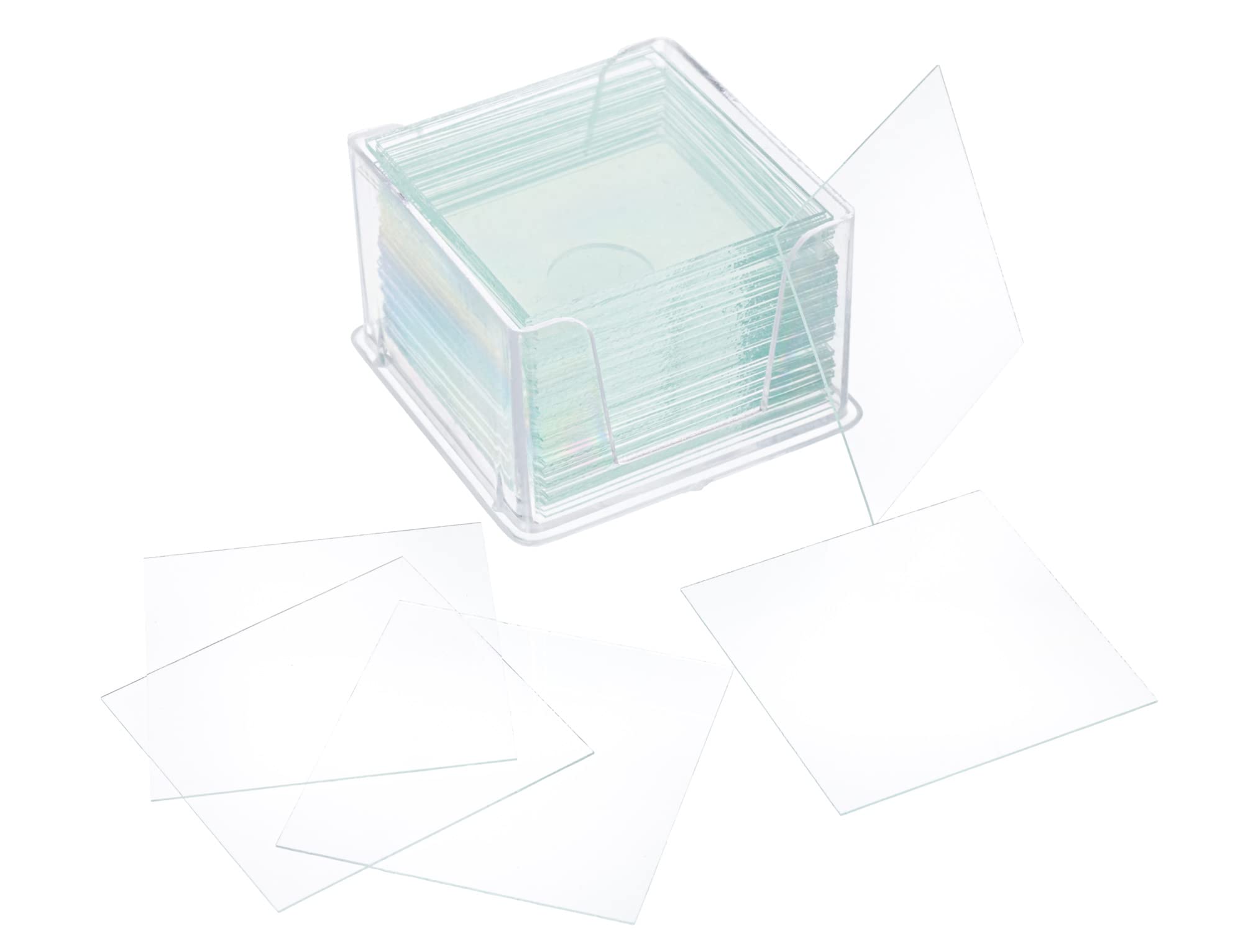 Discovery Deckgläser 100 Stück 24x24mm Glas