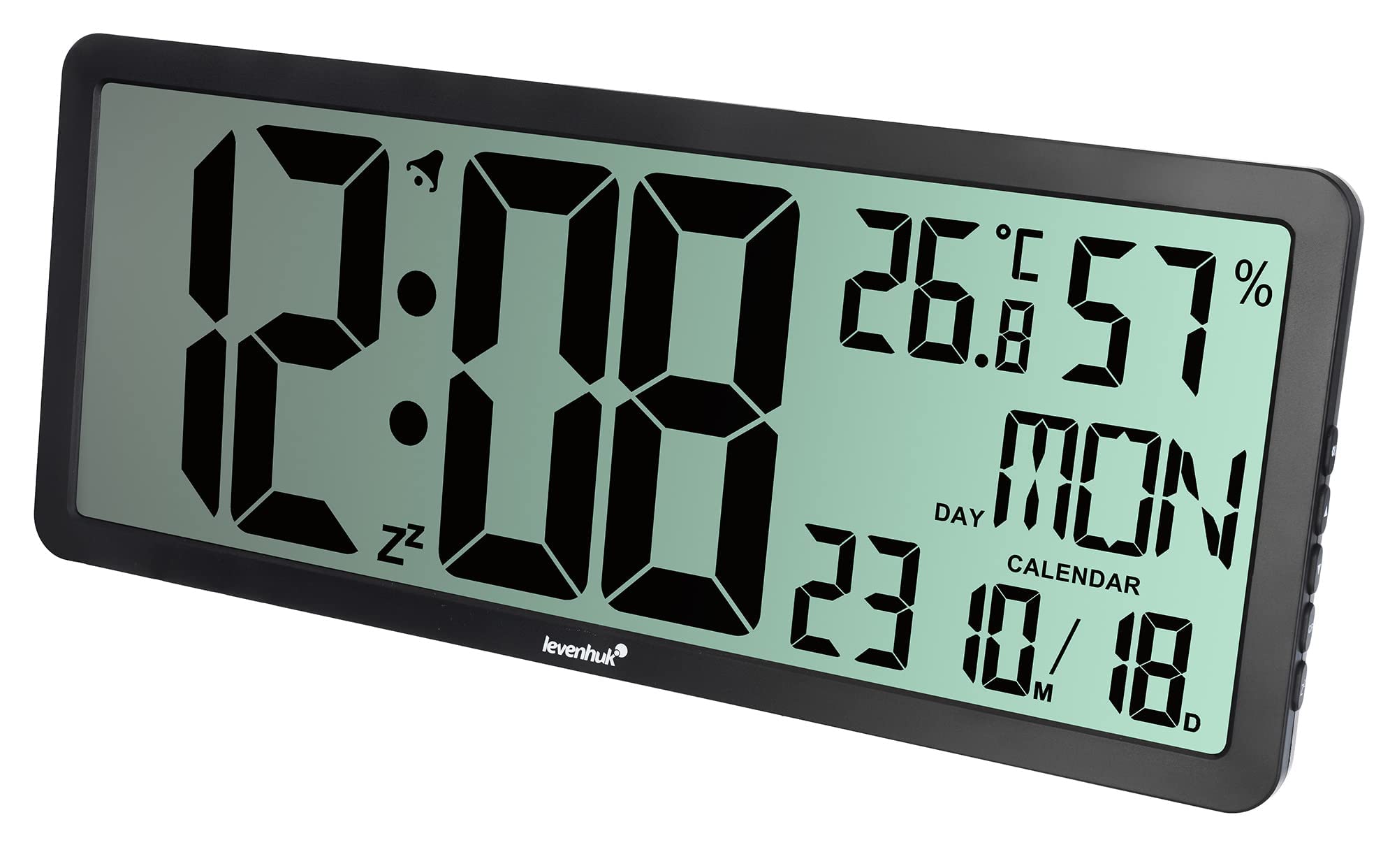 Levenhuk Wezzer Tick H80 Uhrenthermometer großes Display