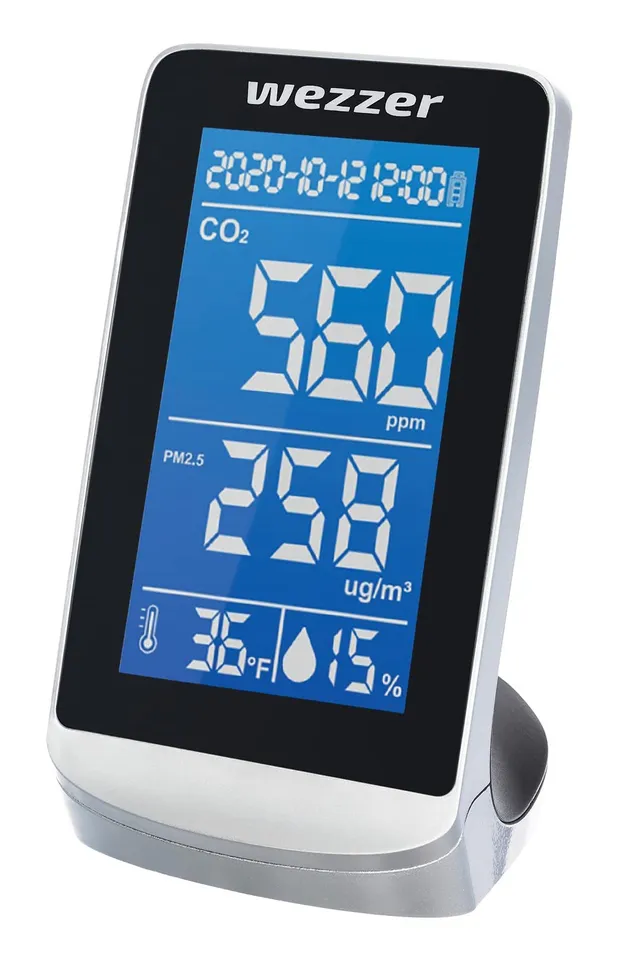 Levenhuk Wezzer Air PRO DM40 Luftqualitätsmonitor CO2 Partikel