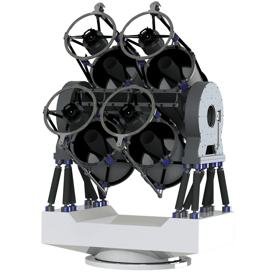 PlaneWave 700 Series Direct-Drive Gimbal Teleskop Montierung