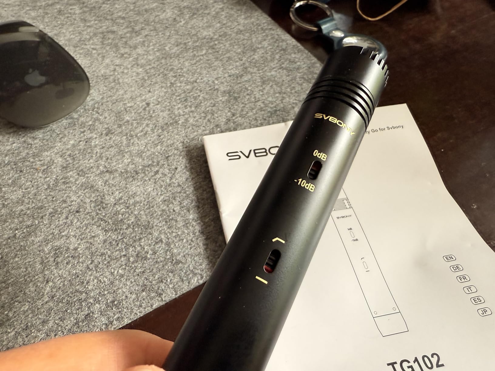 SVBONY Svmic M1 Instrumentenmikrofon Stereo-Set XLR