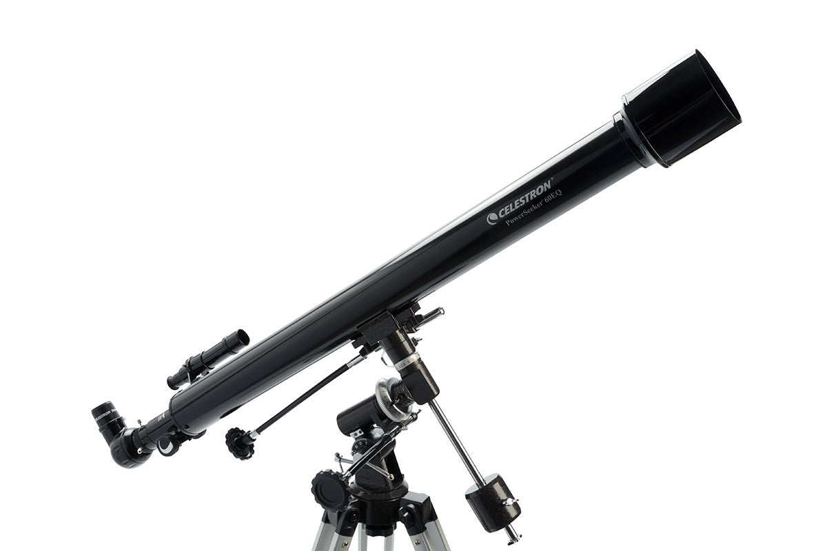 Celestron PowerSeeker 60EQ Linsenteleskop 60mm Einsteiger