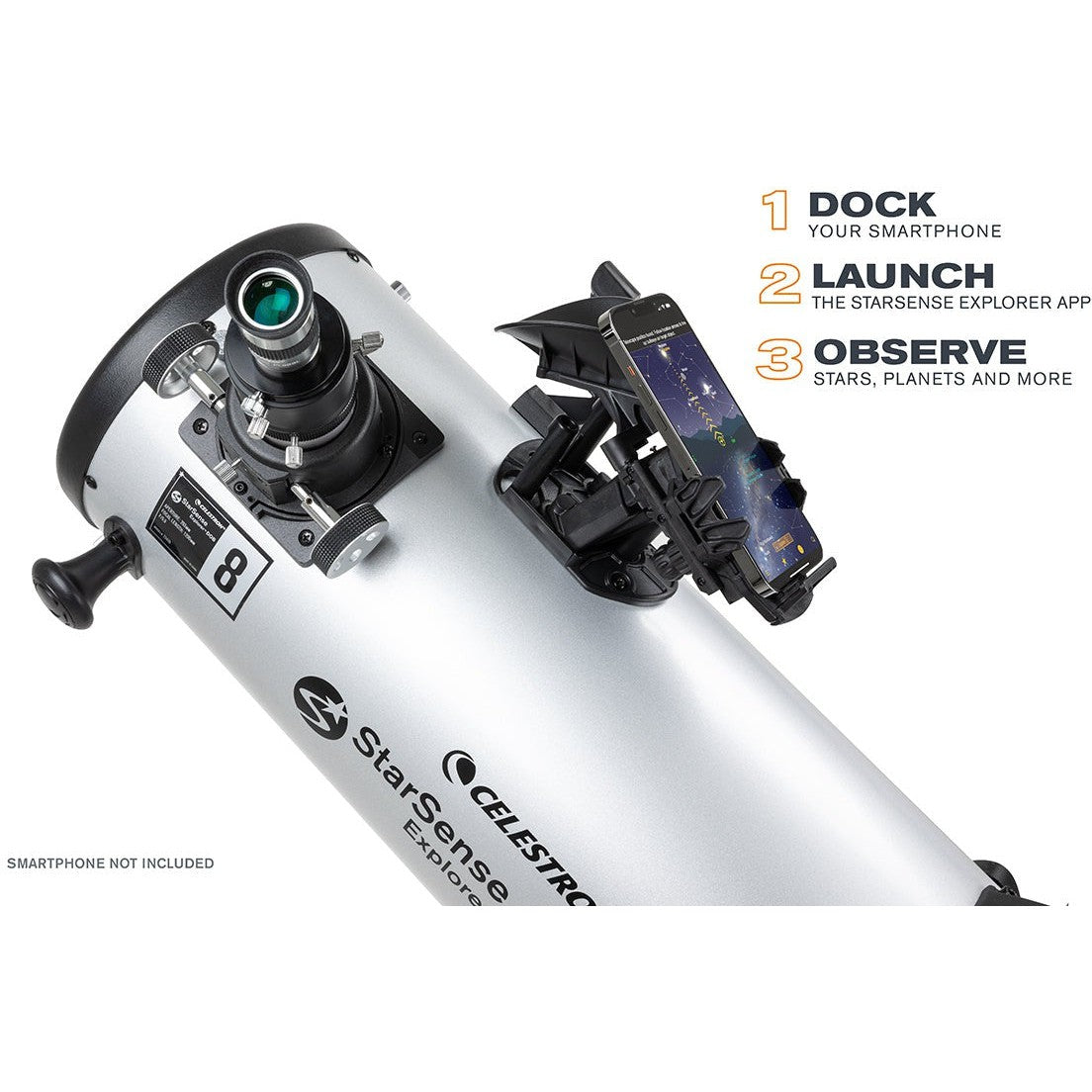 Celestron StarSense Explorer 8" Dobson gebraucht App