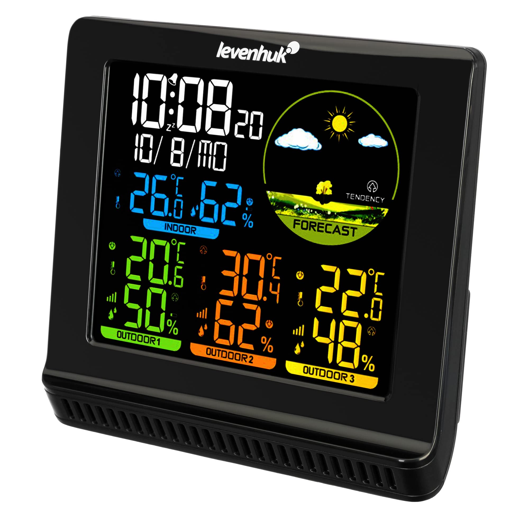 Levenhuk Wezzer PLUS LP40 Wetterstation mit 3 Sensoren