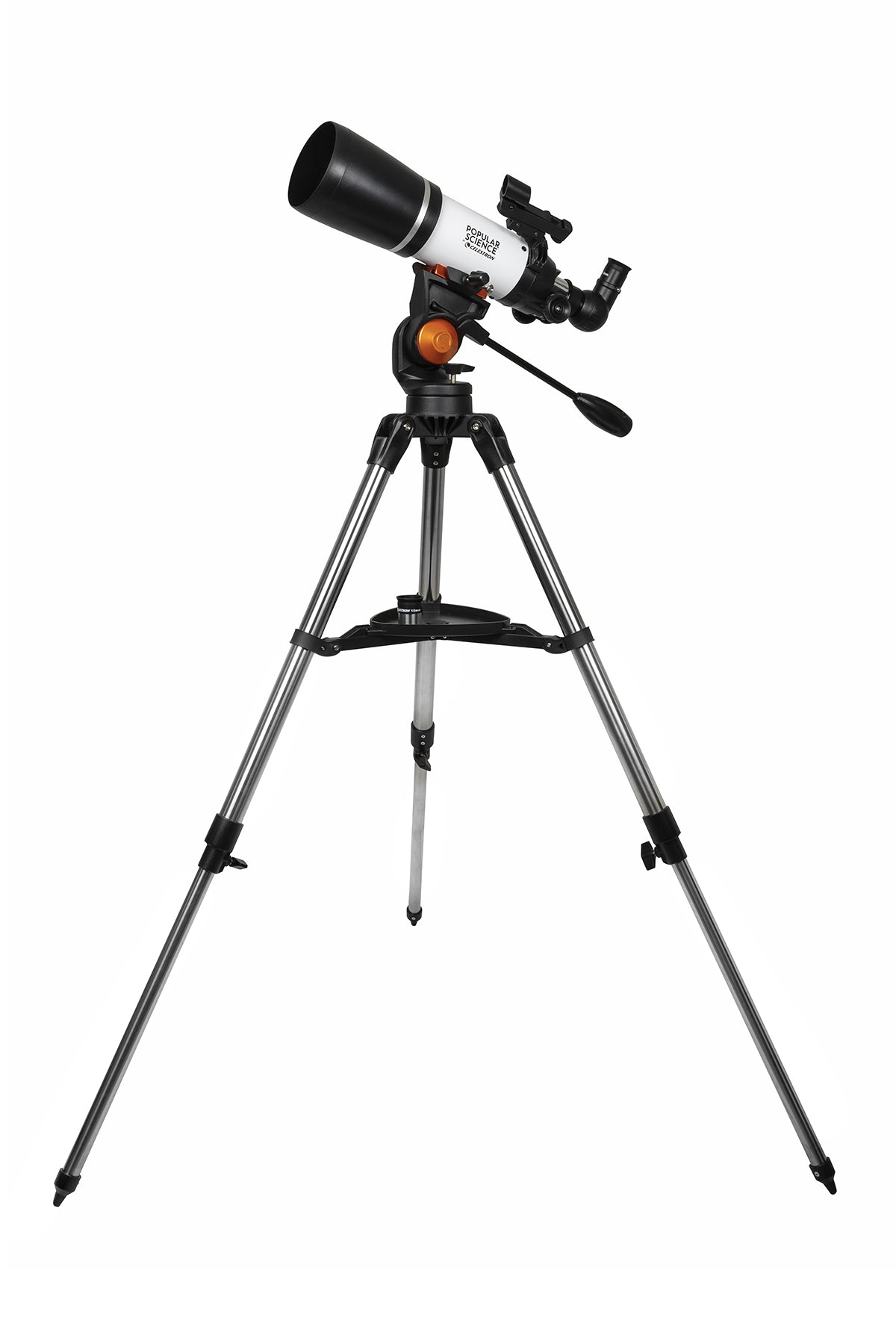 Celestron AstroMaster 80AZS Teleskop Refraktor Set