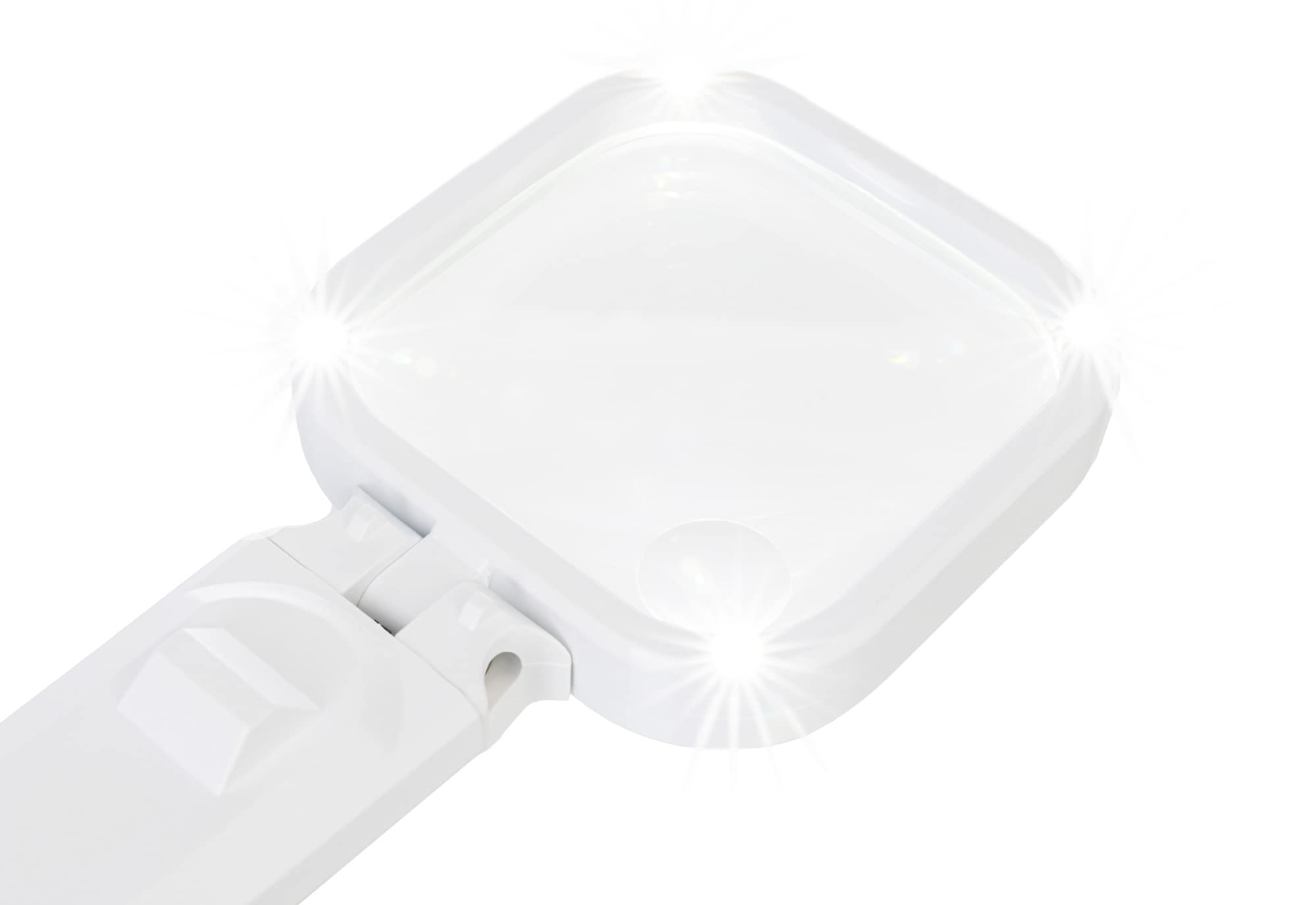 Levenhuk Zeno Read ZR10 Handlupe LED 2X 6X Weiß