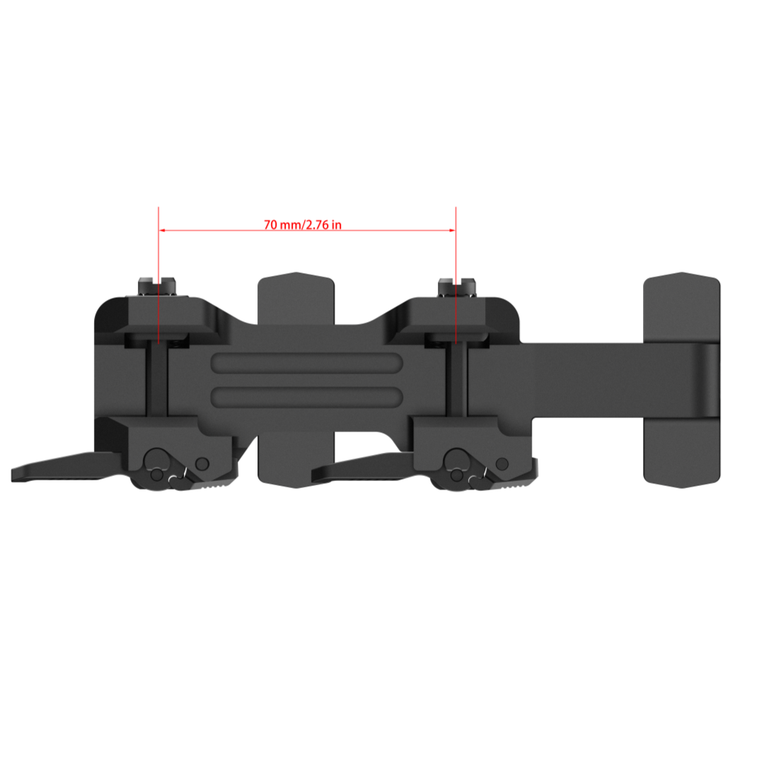 RIX QDM-L01 Picatinny Montage QD 1,5 Zoll für LEAP TOURER