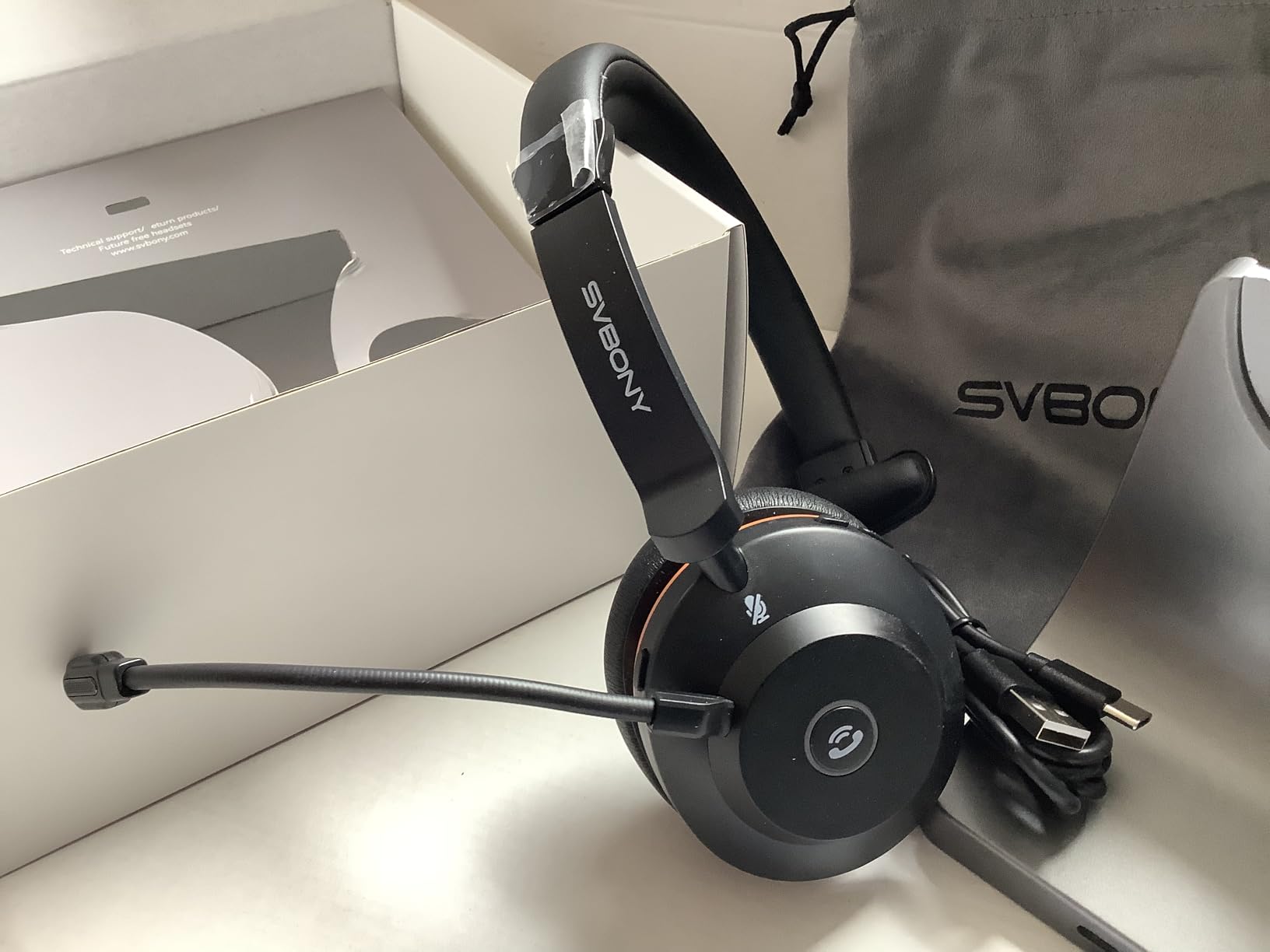 SVBONY SVN H1 Headset Bluetooth Mikrofon 1P 47 Std.