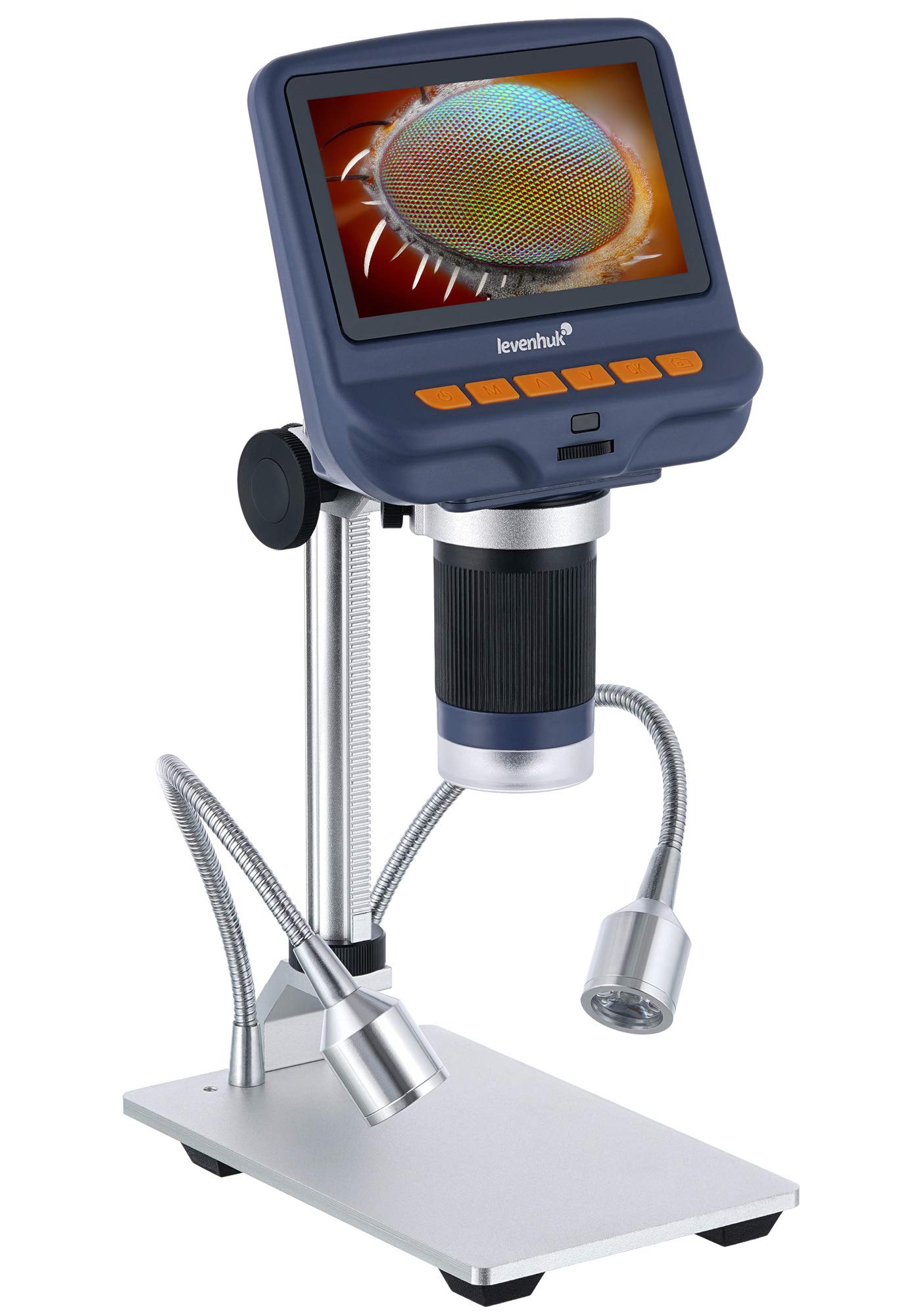 Levenhuk DTX RC1 Digitalmikroskop 3-220x 4,3" LCD