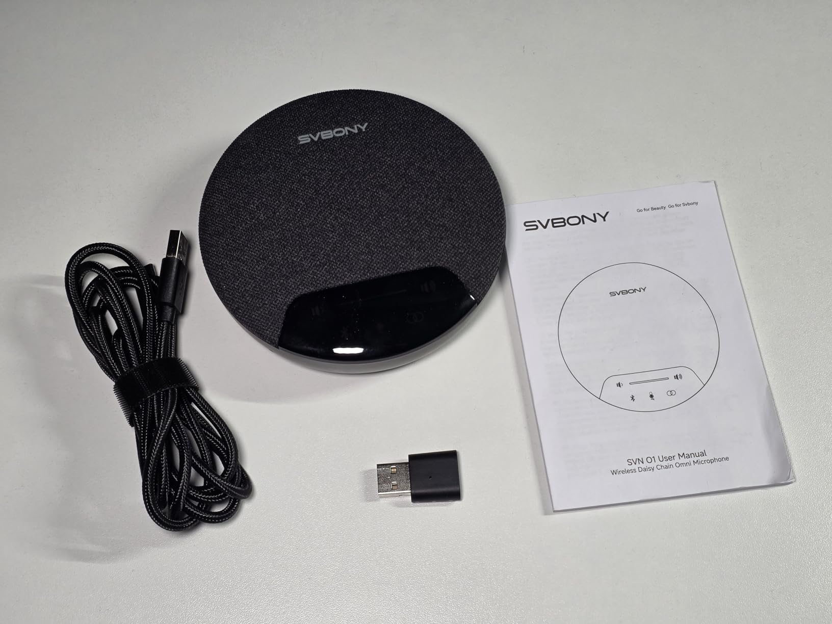 SVBONY SVN O1 Konferenzmikrofon Bluetooth Lautsprecher 360°