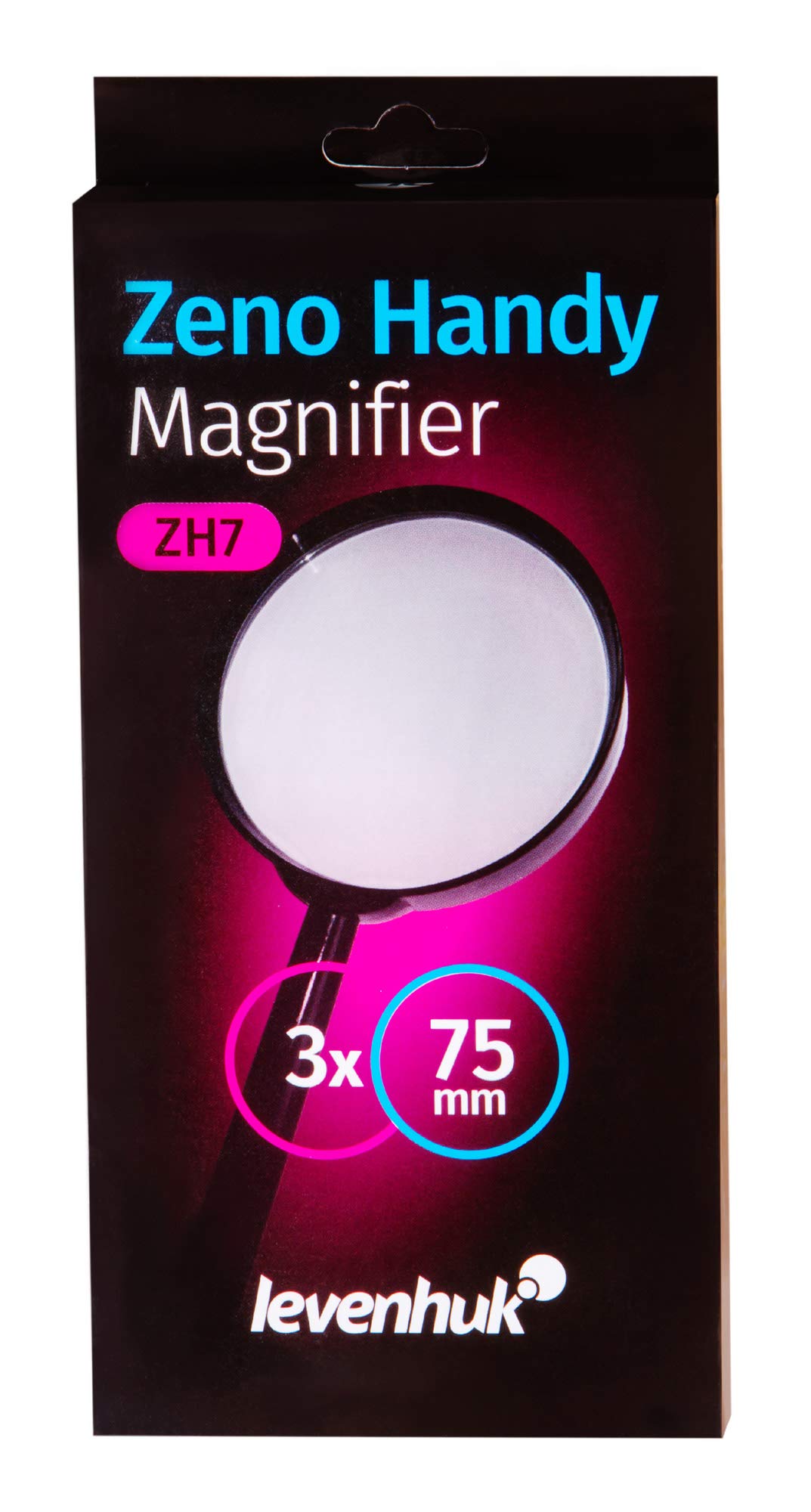 Levenhuk Zeno Handy ZH9 Handlupe 3x LED 75 mm