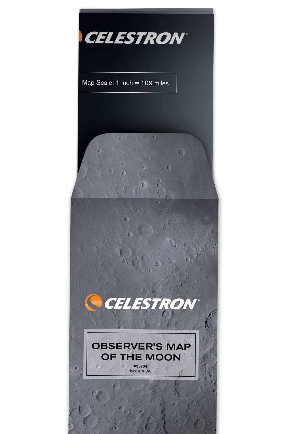Celestron Observer's Map Mondkarte wasserfest faltbar