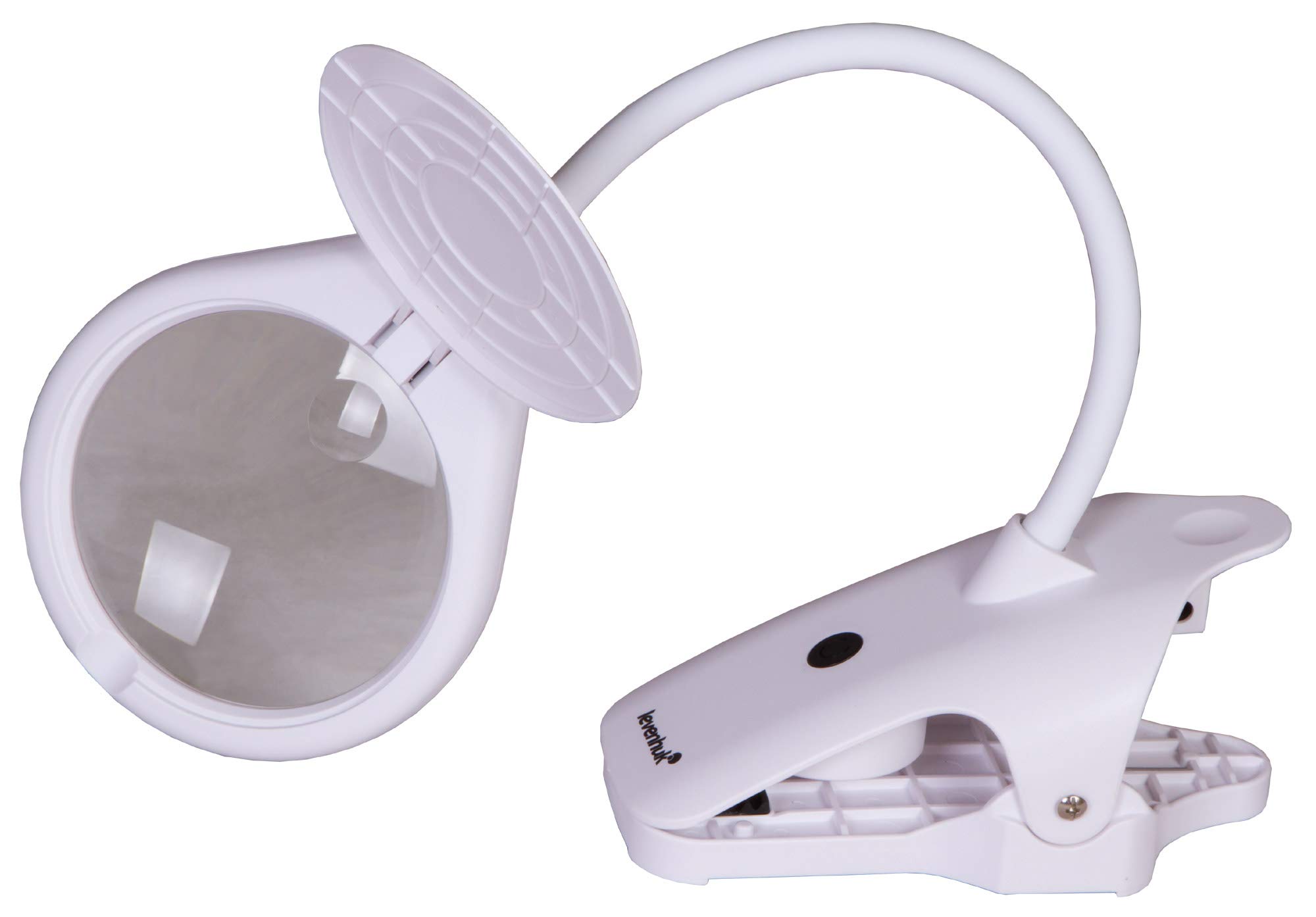 Levenhuk Zeno Desk D17 Tischlupe LED 2,3x/6x Klemme