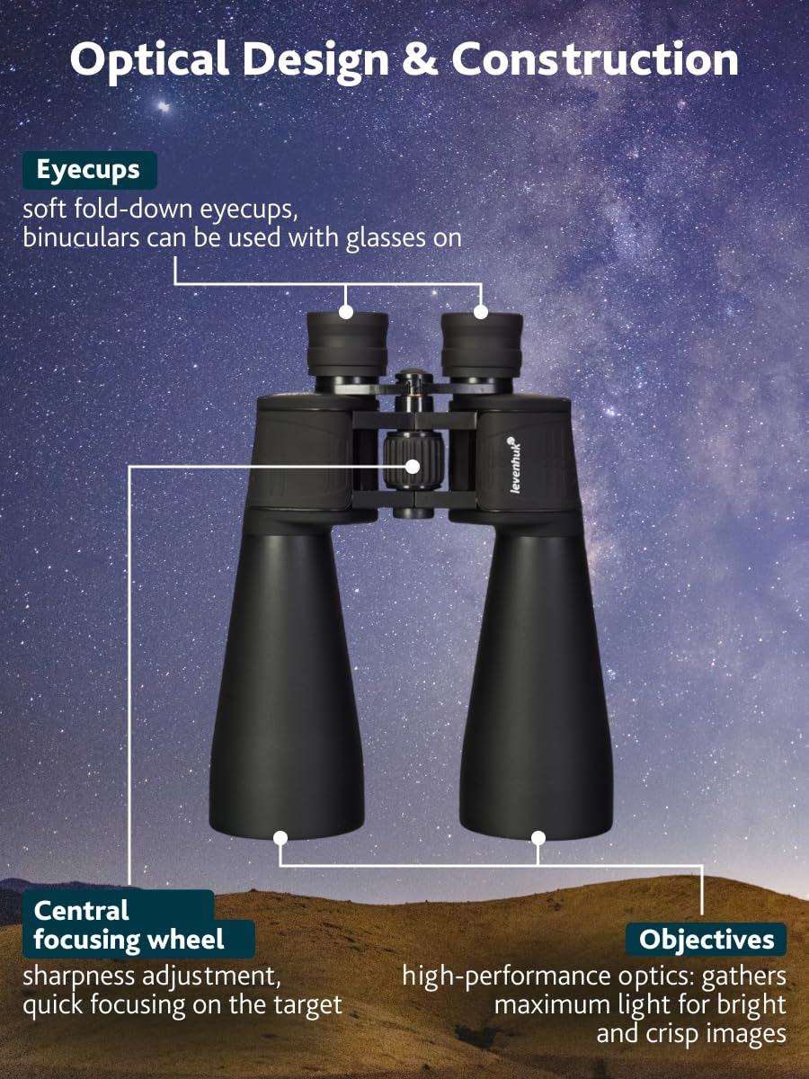 Levenhuk Bruno Base 15x70 Astronomie-Fernglas BaK-4