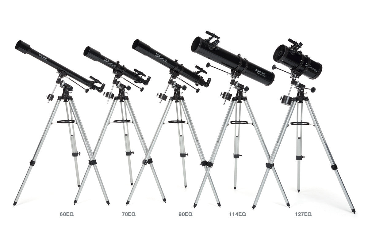 Celestron PowerSeeker 60EQ Linsenteleskop 60mm Einsteiger