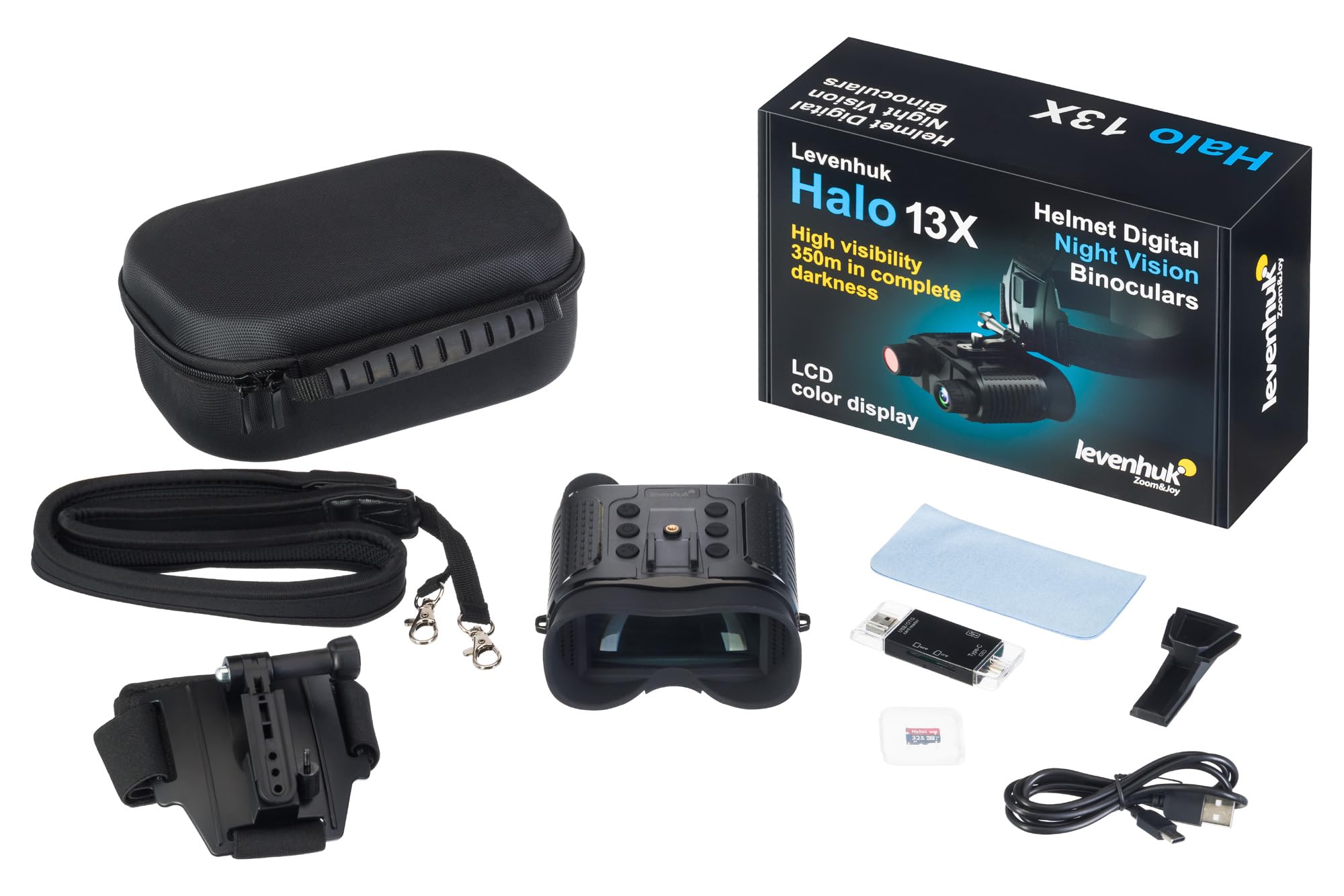 Levenhuk Halo 13X Nachtsichtgerät Binokular 1-8x Helm