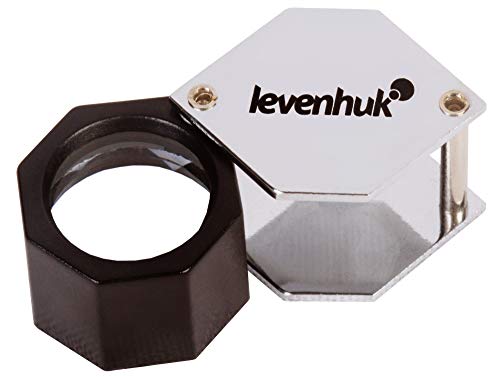Levenhuk Zeno Gem ZM9 Taschenlupe 10x Metall