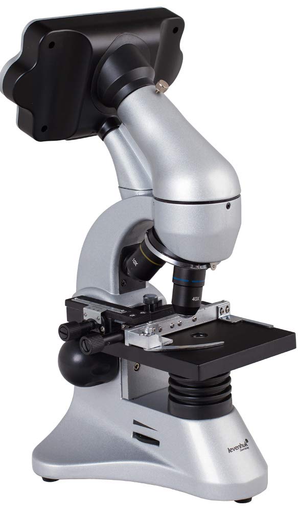 Levenhuk D70L Digital-Mikroskop 40-400x mit 3,6 Zoll LCD