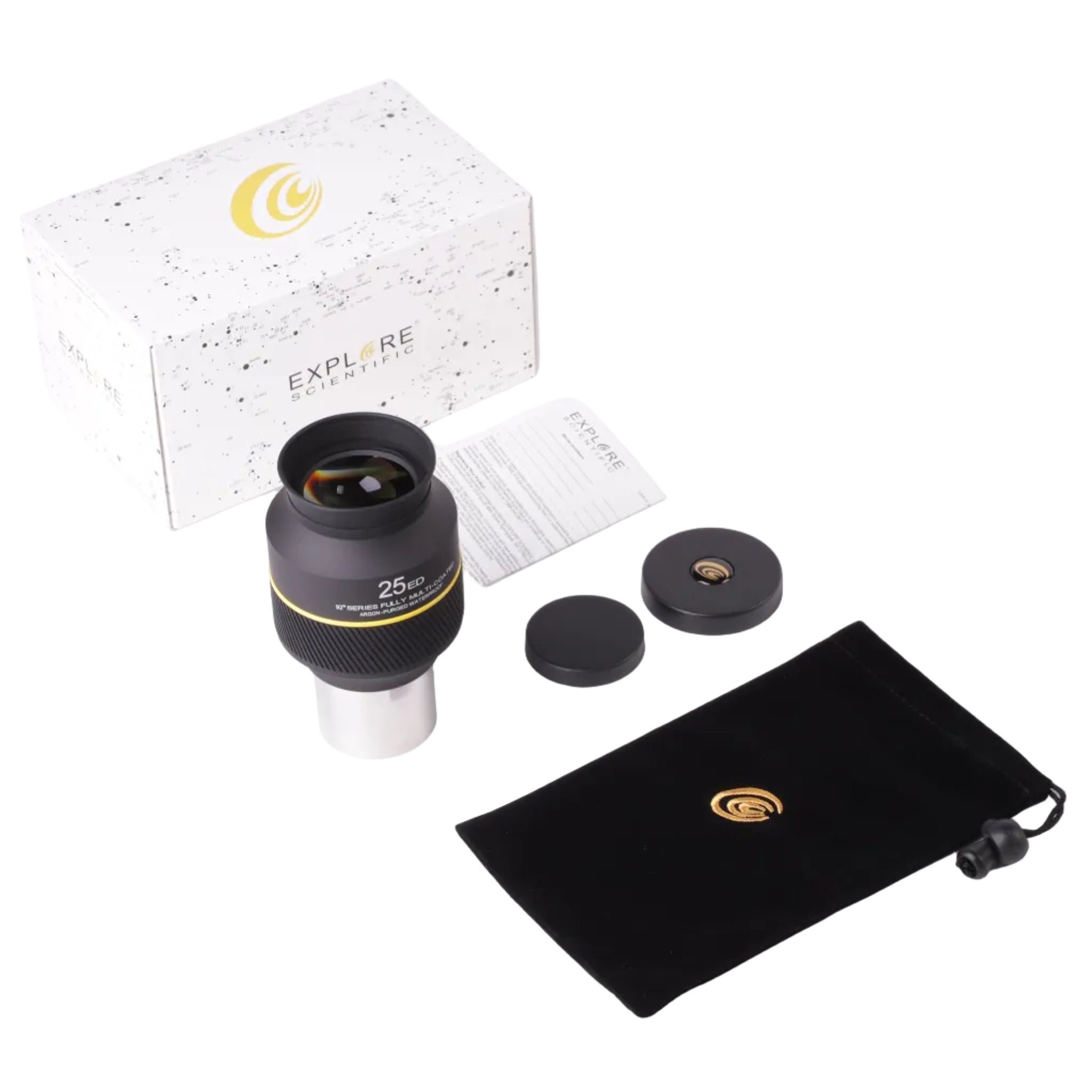 Explore Scientific 92° ED 25mm Okular 2 Zoll wasserdicht