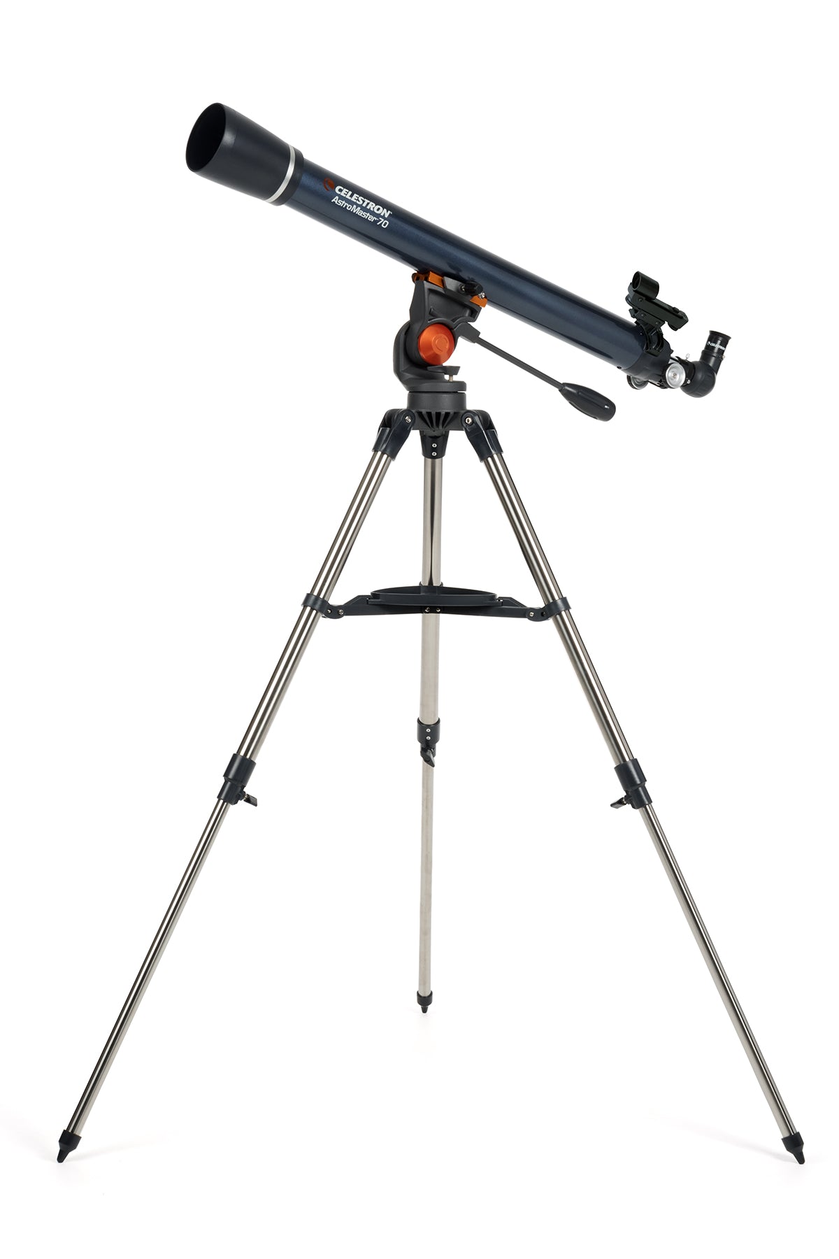 Celestron AstroMaster 70AZ Refraktor Teleskop Handyadapter