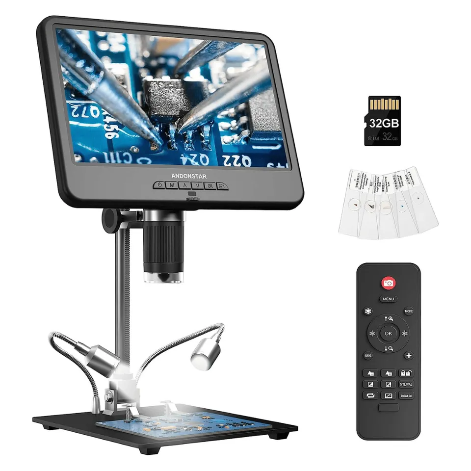 Andonstar AD210 Lötmikroskop 10,1 Zoll IPS 12MP