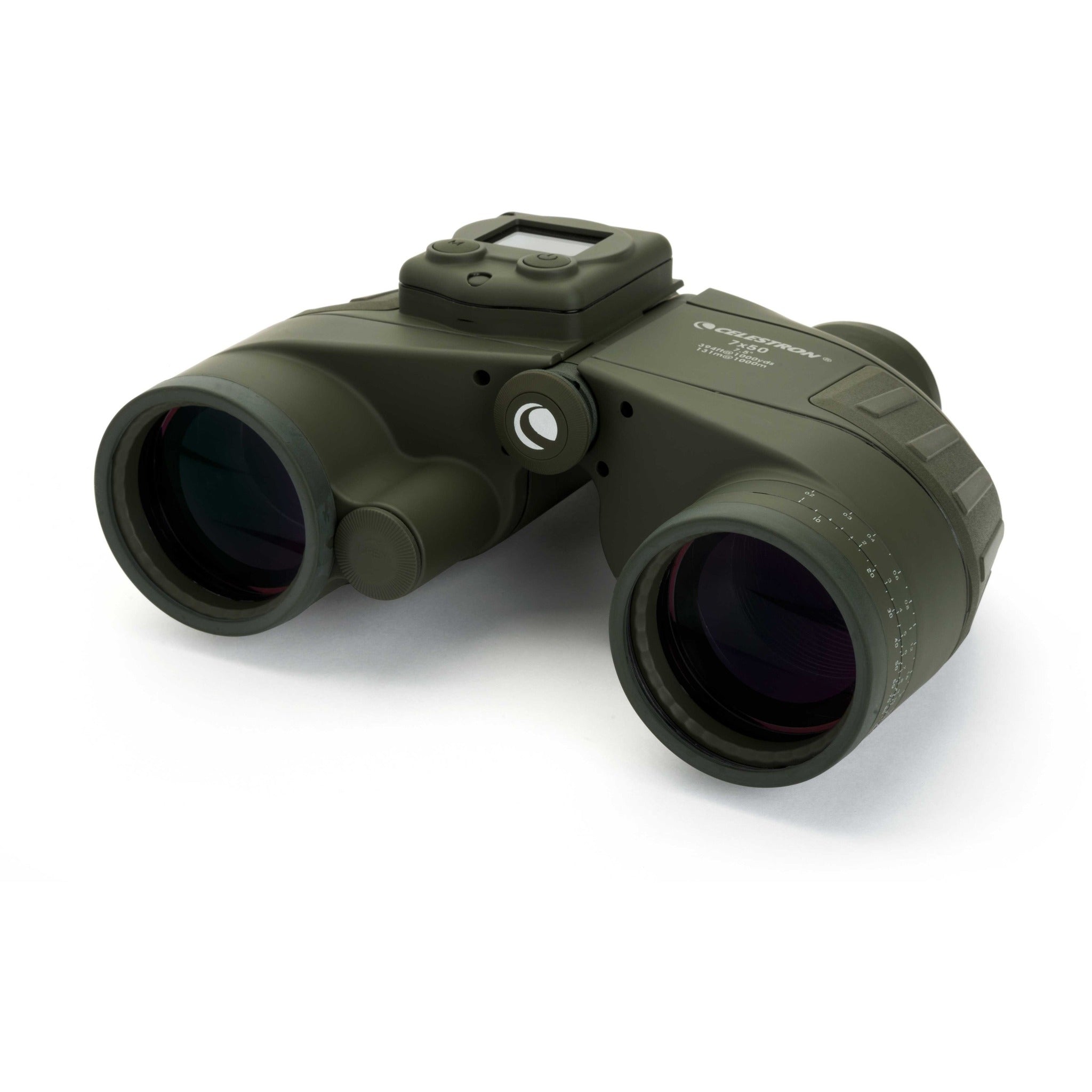 Celestron Cavalry 7x50 Fernglas mit GPS Kompass Porro