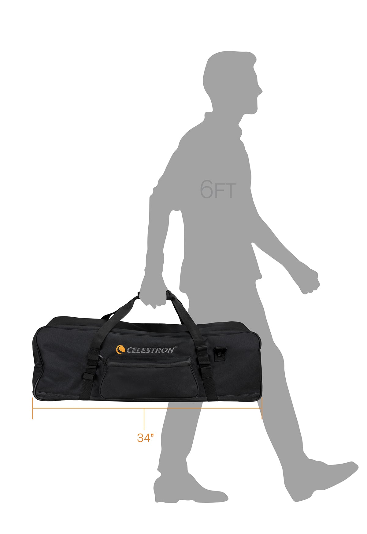 Celestron Stativtasche 34 Zoll gepolstert 86 cm
