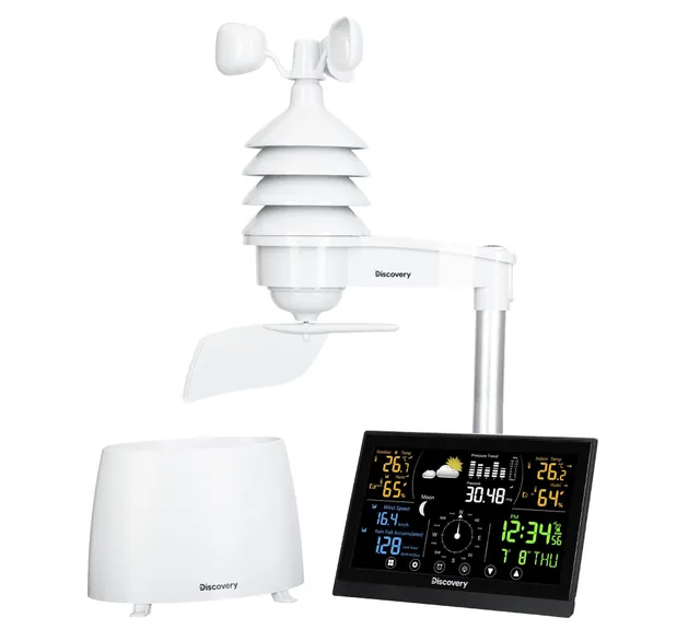 Discovery Report WA60 Wetterstation Wind Regen Luftdruck