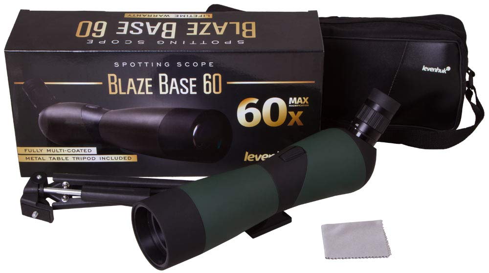 Levenhuk Blaze Base 60 Spektiv 20-60x60 Zoom abgewinkelt