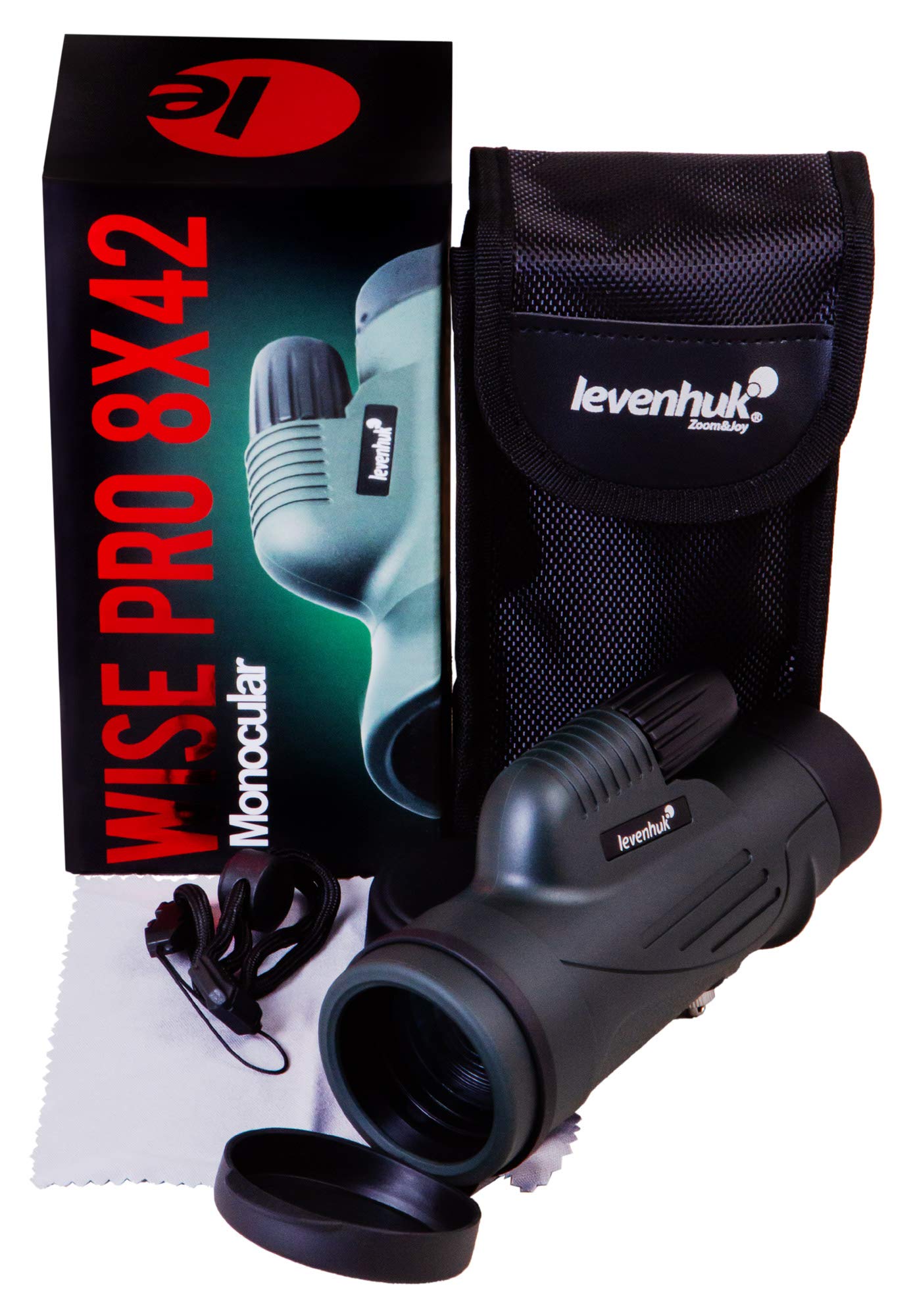 Levenhuk Wise PRO 8x42 Monokular BaK-4 Wasserdicht