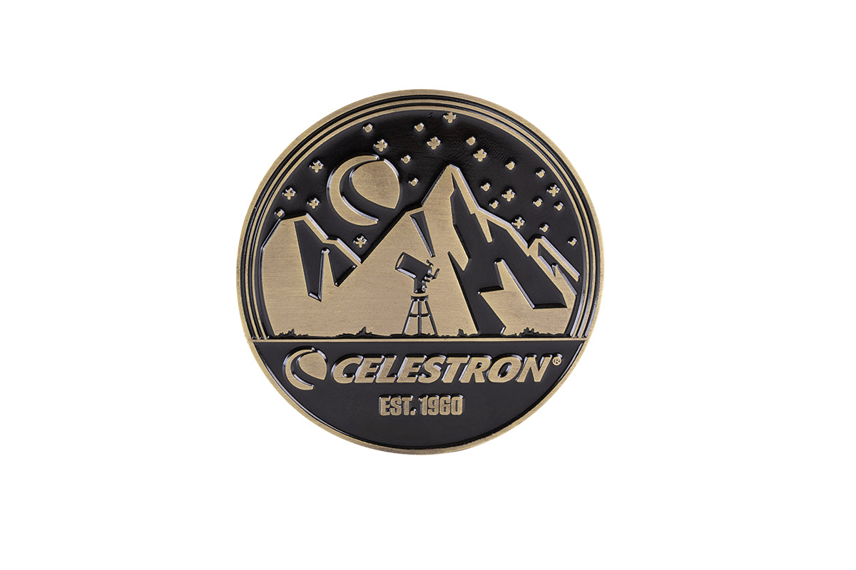 Celestron Apollo 11 Challenge Coin Sammlermünze 5 cm Gold
