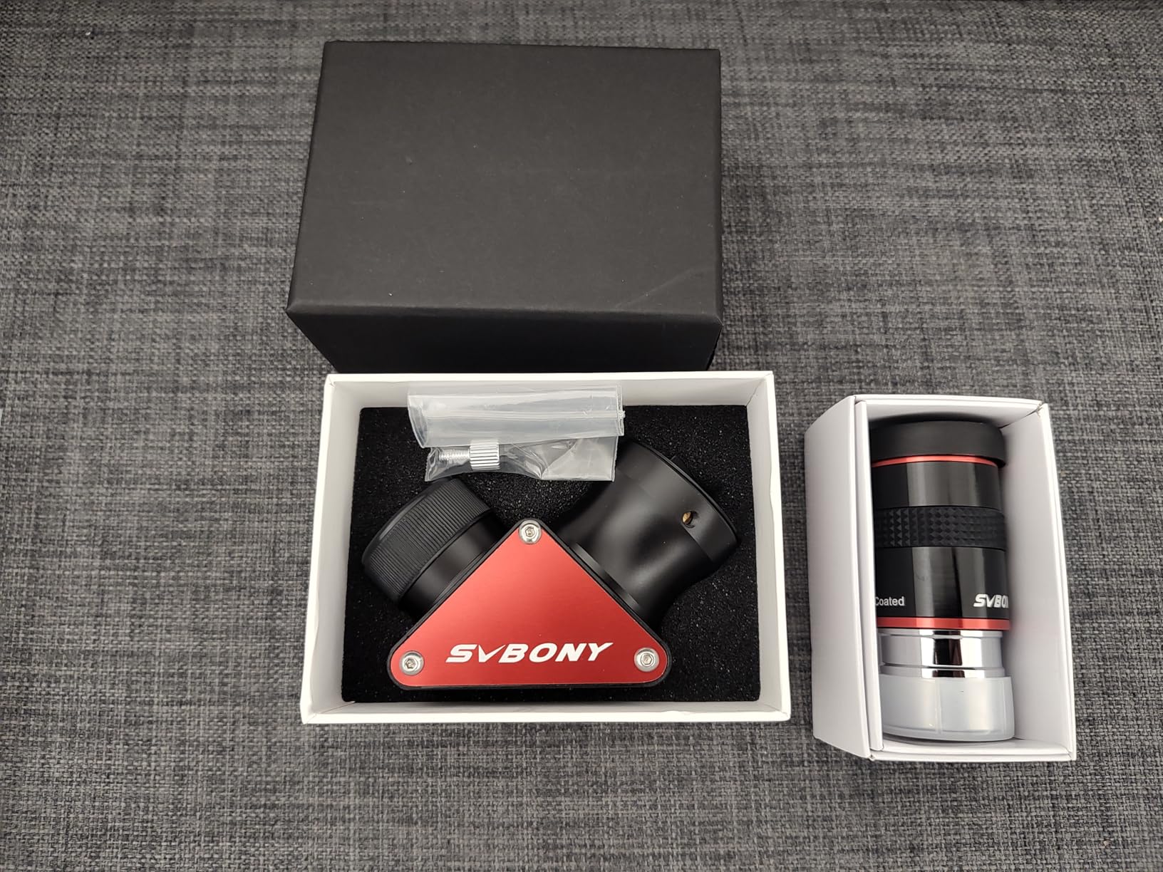 SVBONY SV188P 6 mm Okular Set 68° Weitwinkel 1,25 Zoll