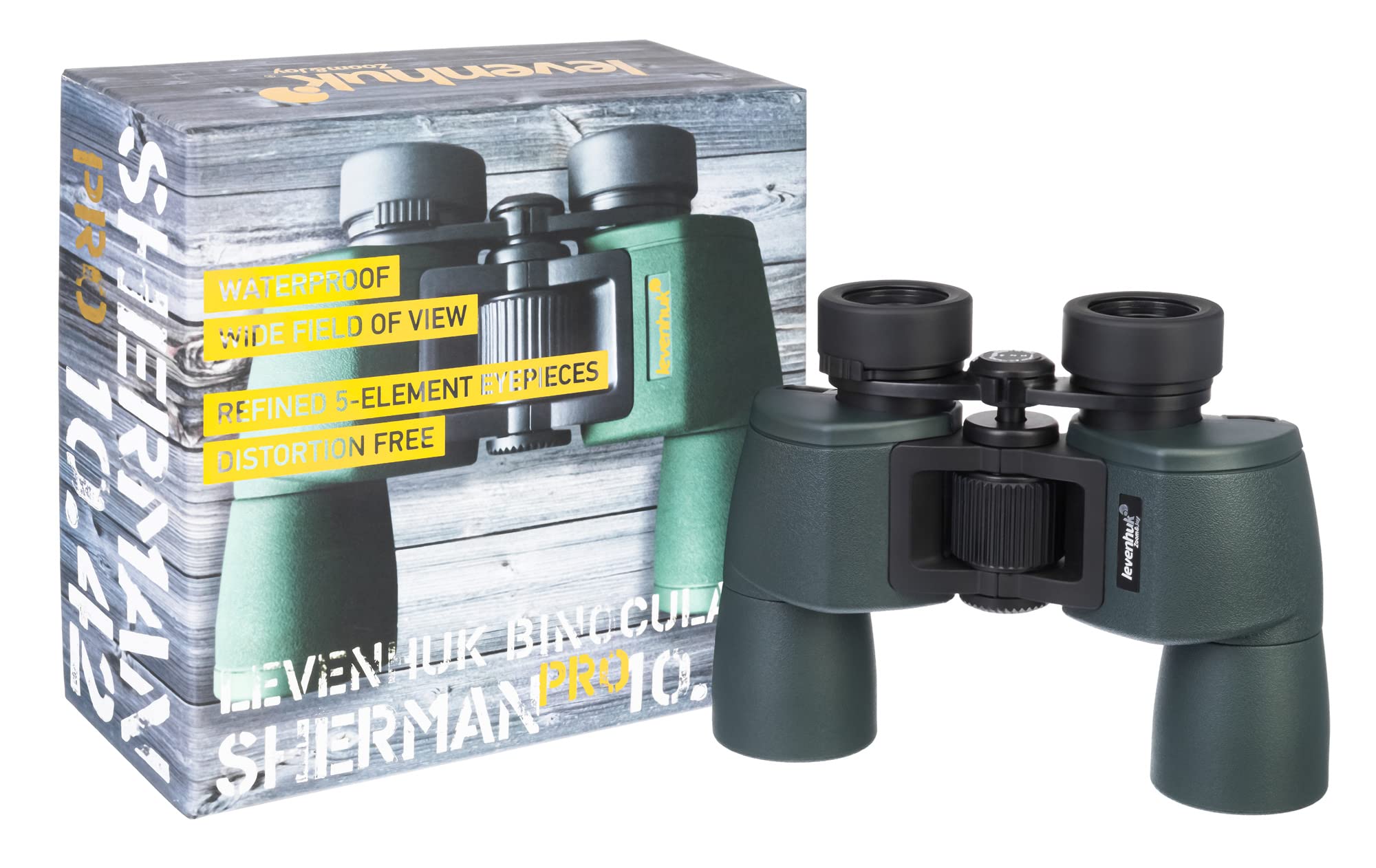 Levenhuk Sherman PRO 10x42 Fernglas Porro wasserdicht