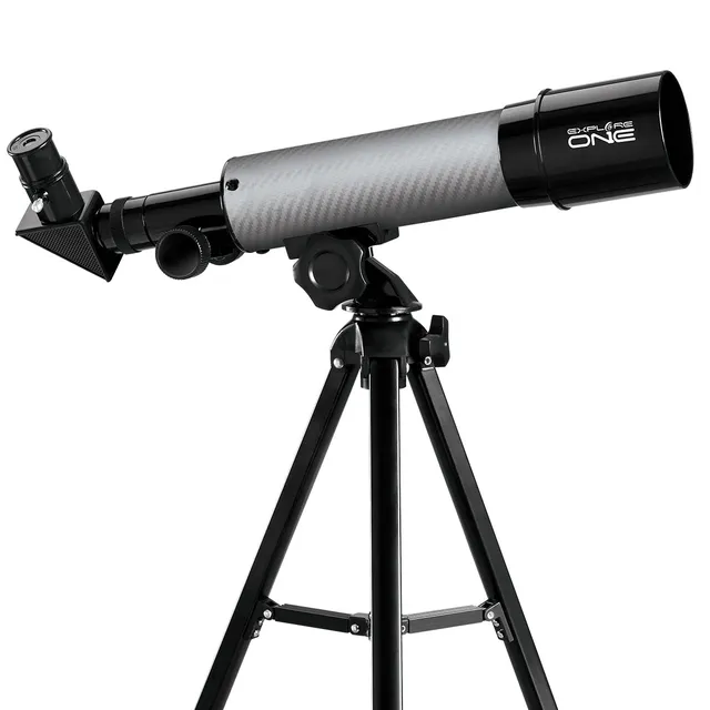 Explore One CF350 50mm Teleskop Refraktor AZ silber