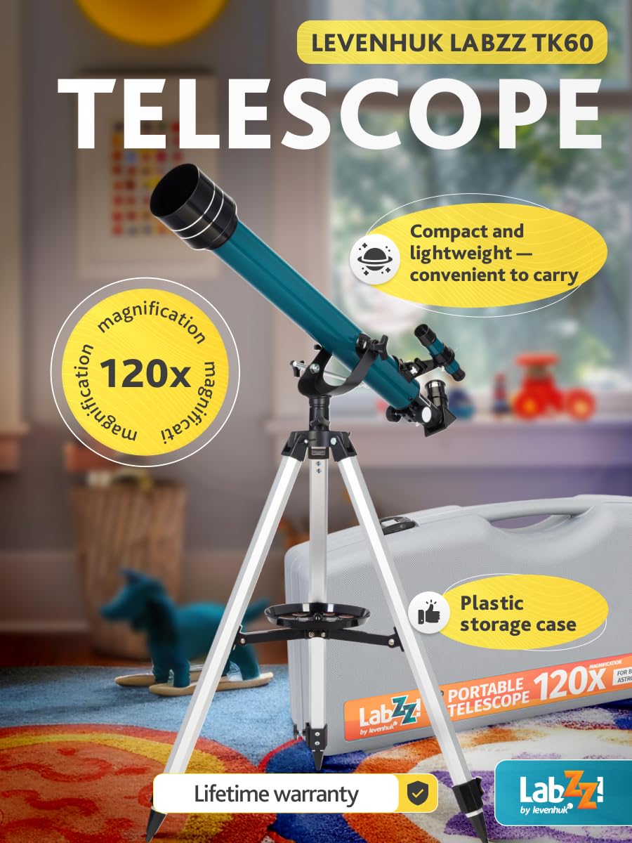 Levenhuk LabZZ TK60 Kinderteleskop 60/700 mit Koffer