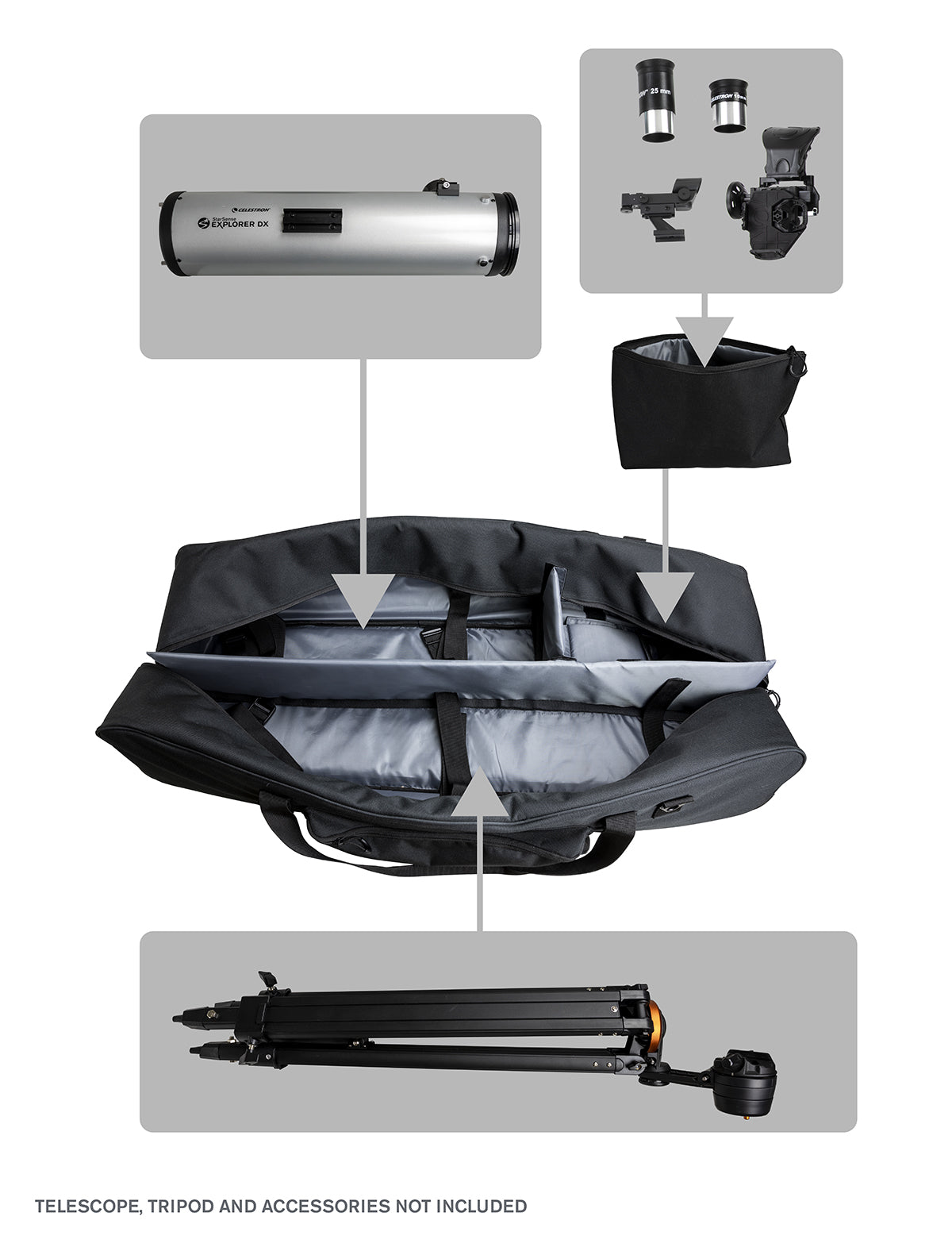 Celestron Travel Scope 40" Teleskoptasche gepolstert